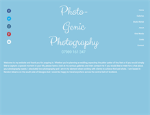 Tablet Screenshot of photo-genic.co.uk
